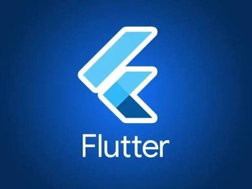 Flutter logo.
